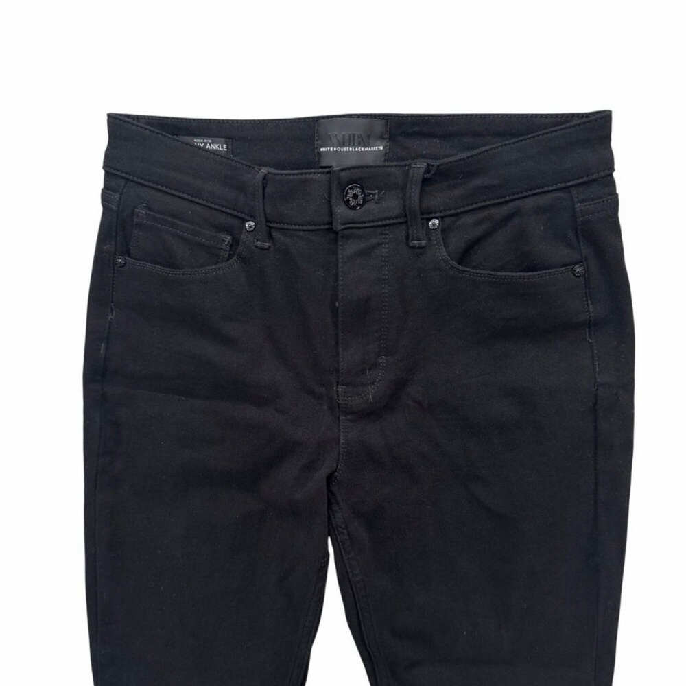 White House Black Market Black High-Rise Pants